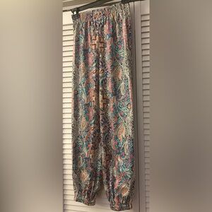 Bohemian Paisley Wide Leg Pants